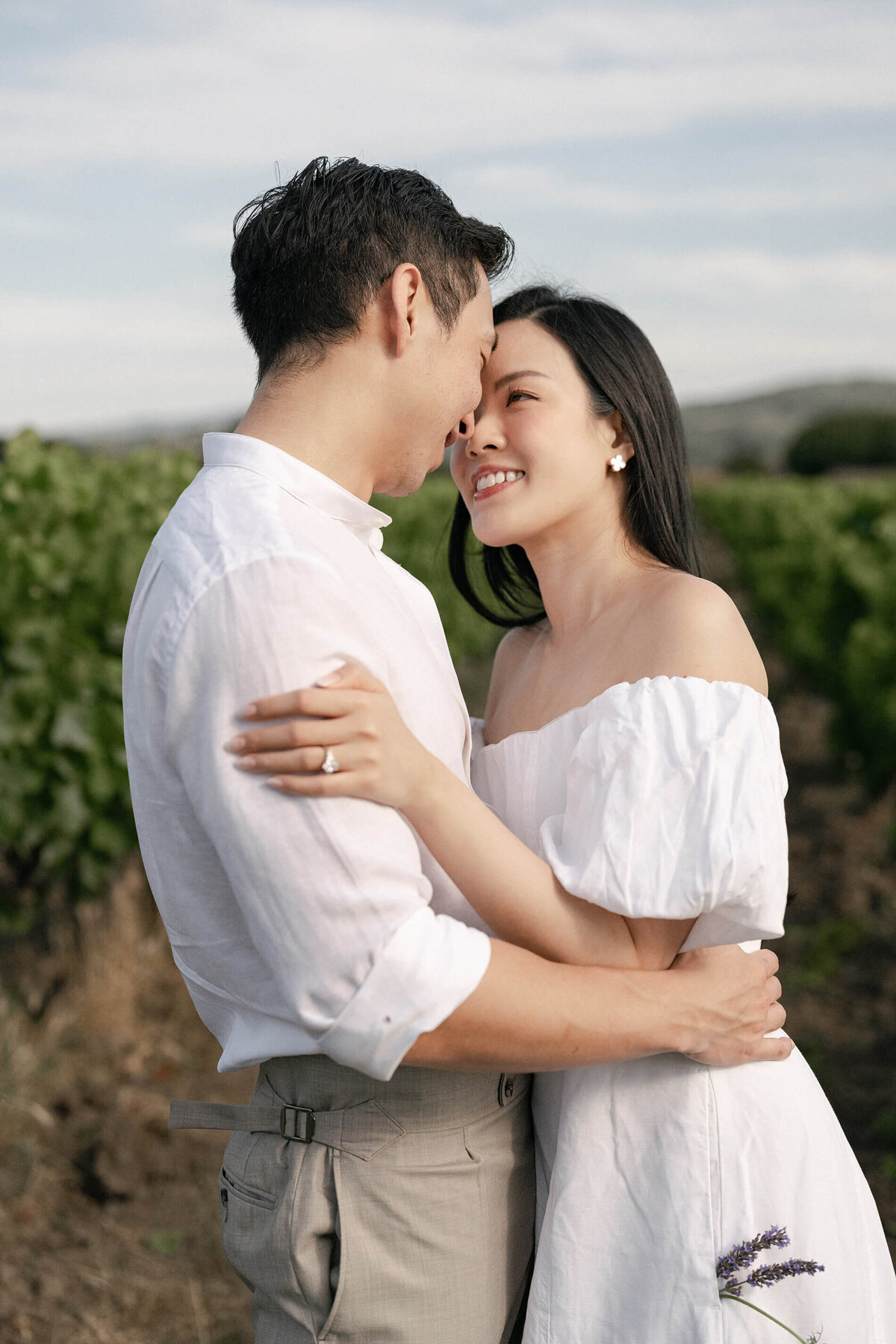 Pre wedding photo shoot in Provence France