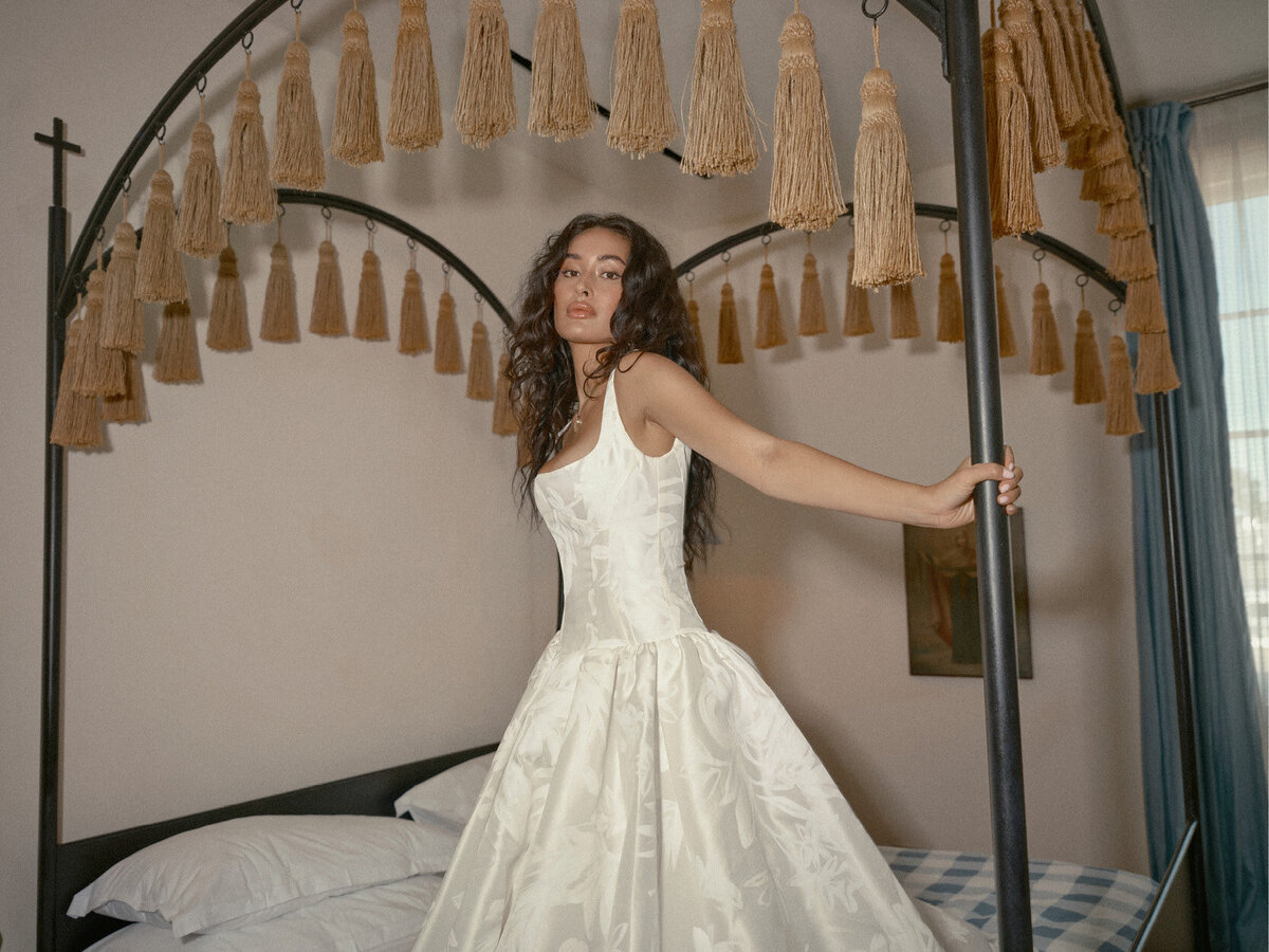 lady sarah wedding dress Sarah Seven Ruby