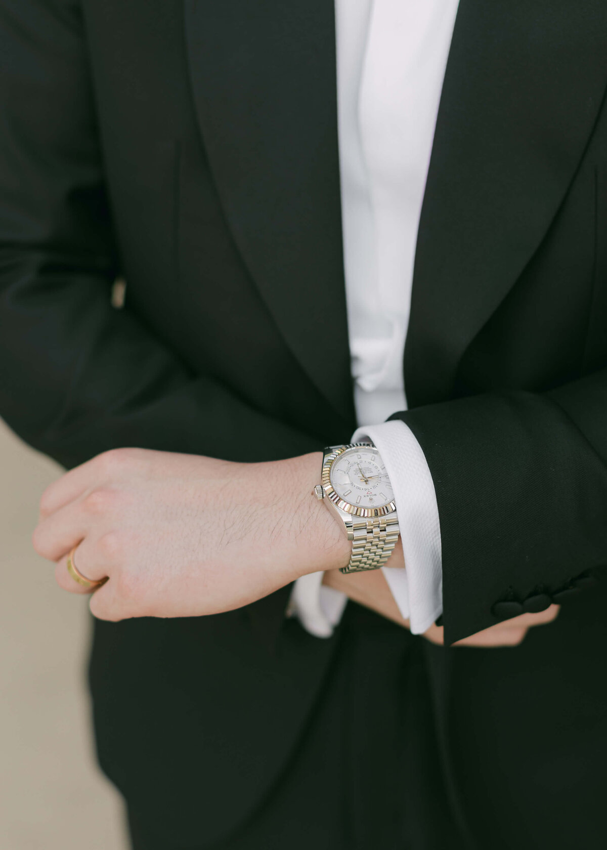 chloe-winstanley-weddings-syon-park-groom-watch-rolex