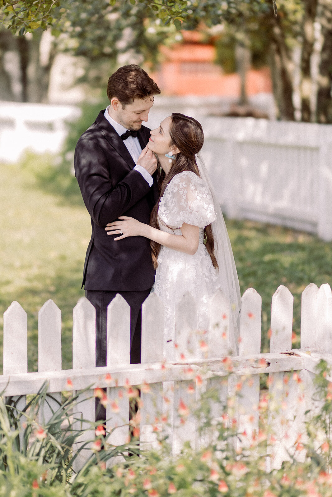 Colonial Williamsburg garden wedding