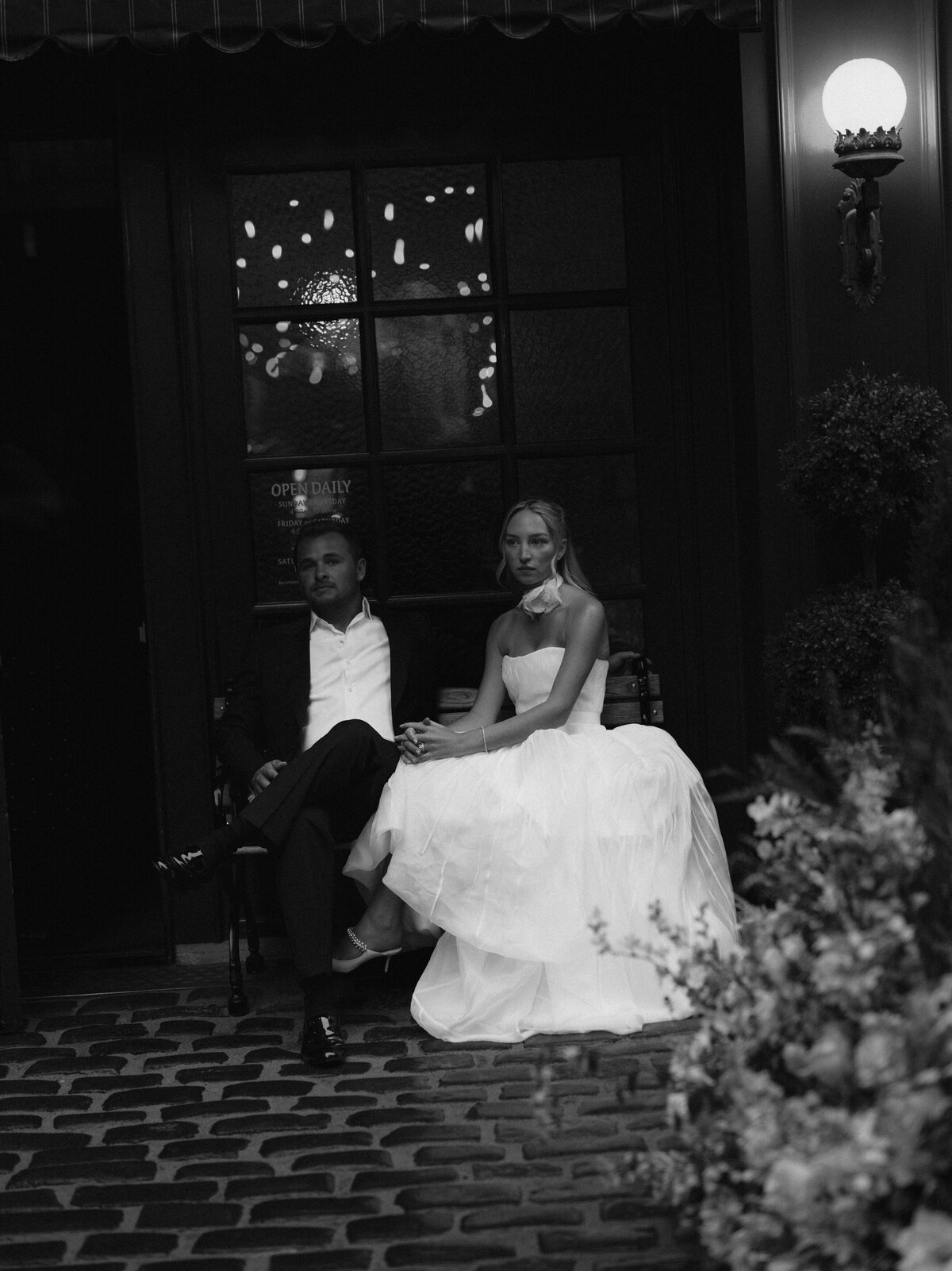 Editorial wedding photography captures celebration moments at Trivoli Tavern Chicago with Lauren Alatriste's fashion forward approach, showcasing reception elegance while maintaining sophisticated luxury wedding imagery and authentic emotional storytelling.