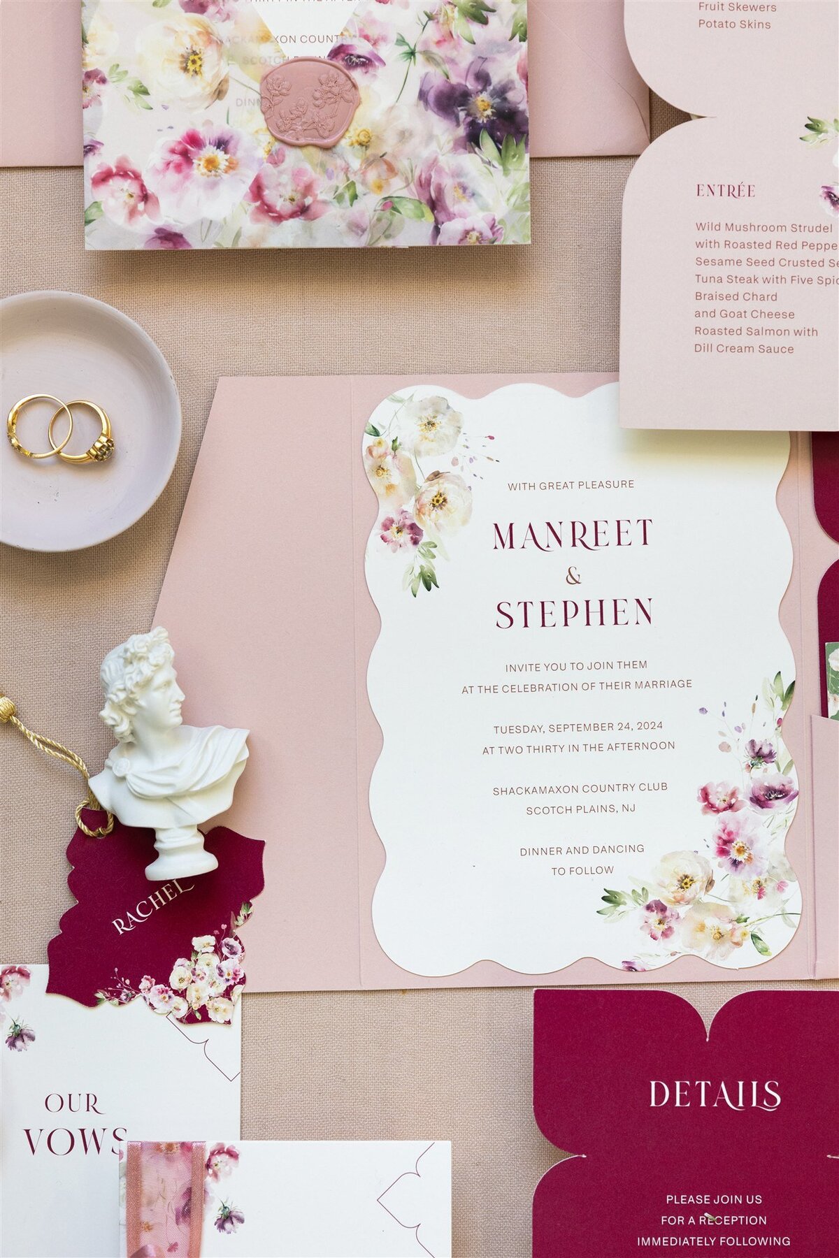 EC Style shoot wedding invitation 8