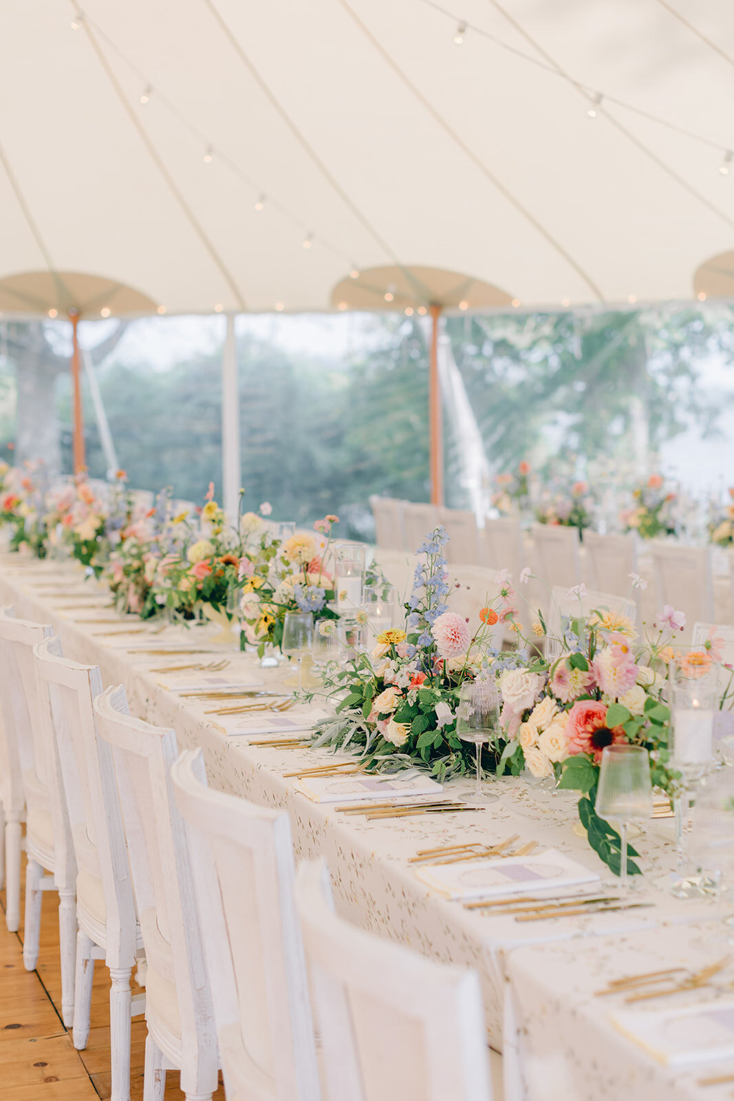 Colorful-wedding-centerpieces-forest-stream-club