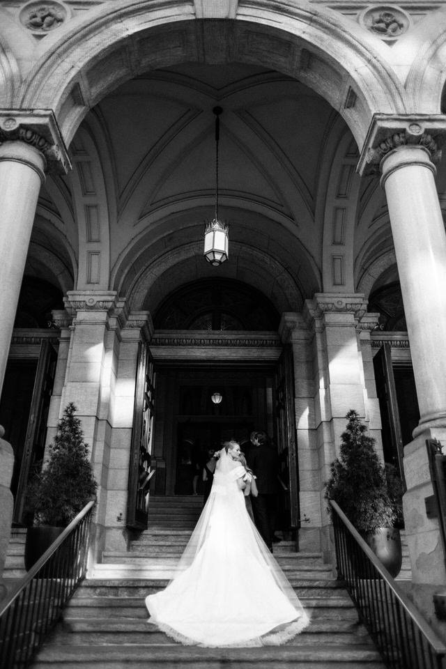 wedding family photos at st francis xavier nyc