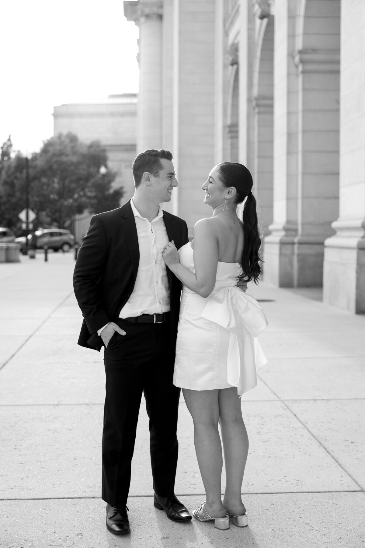 Alexa  Kyle DC Union Station Engagement Session_DC Wedding Photographers_0022