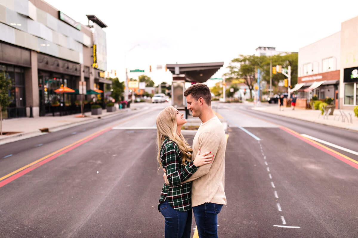 Broad Ripple Indianapolis  Engagement Session
