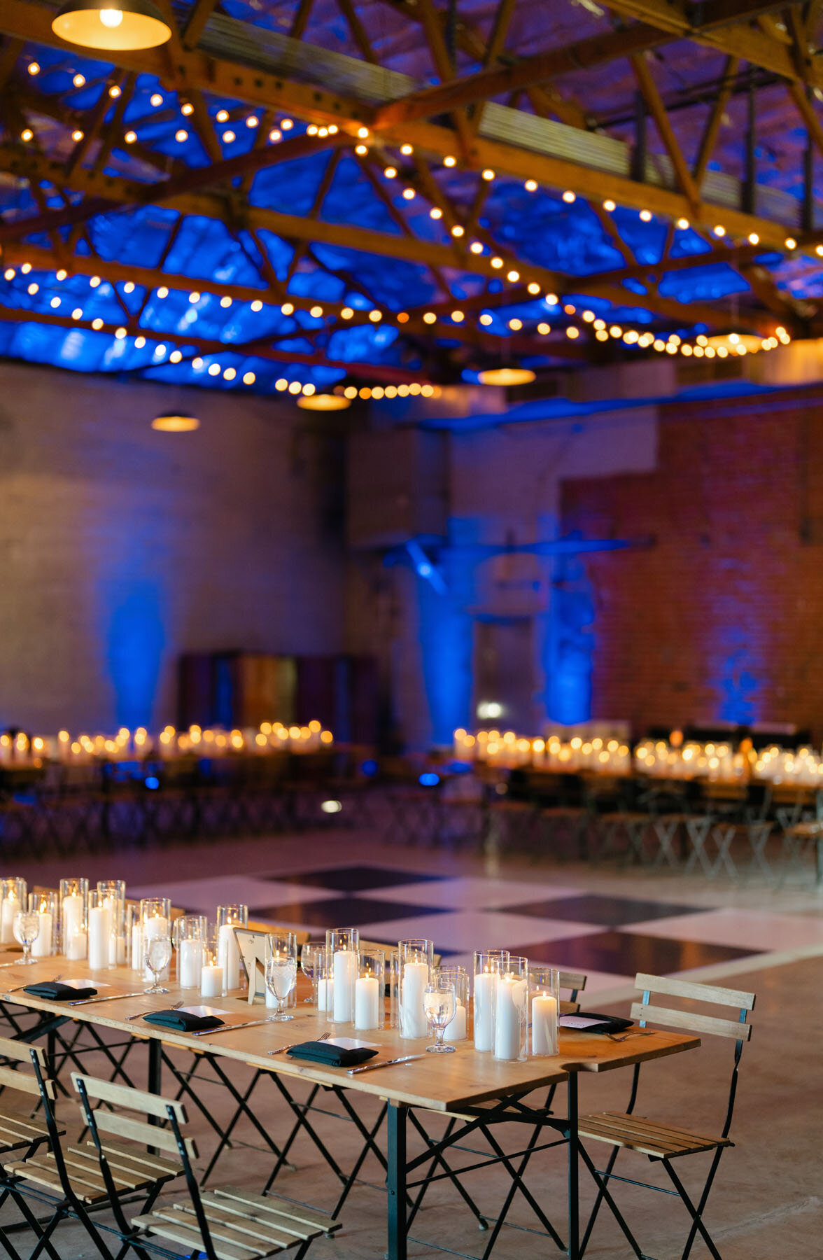 Urban Arizona wedding with industrial textures and luxury inspired styling.