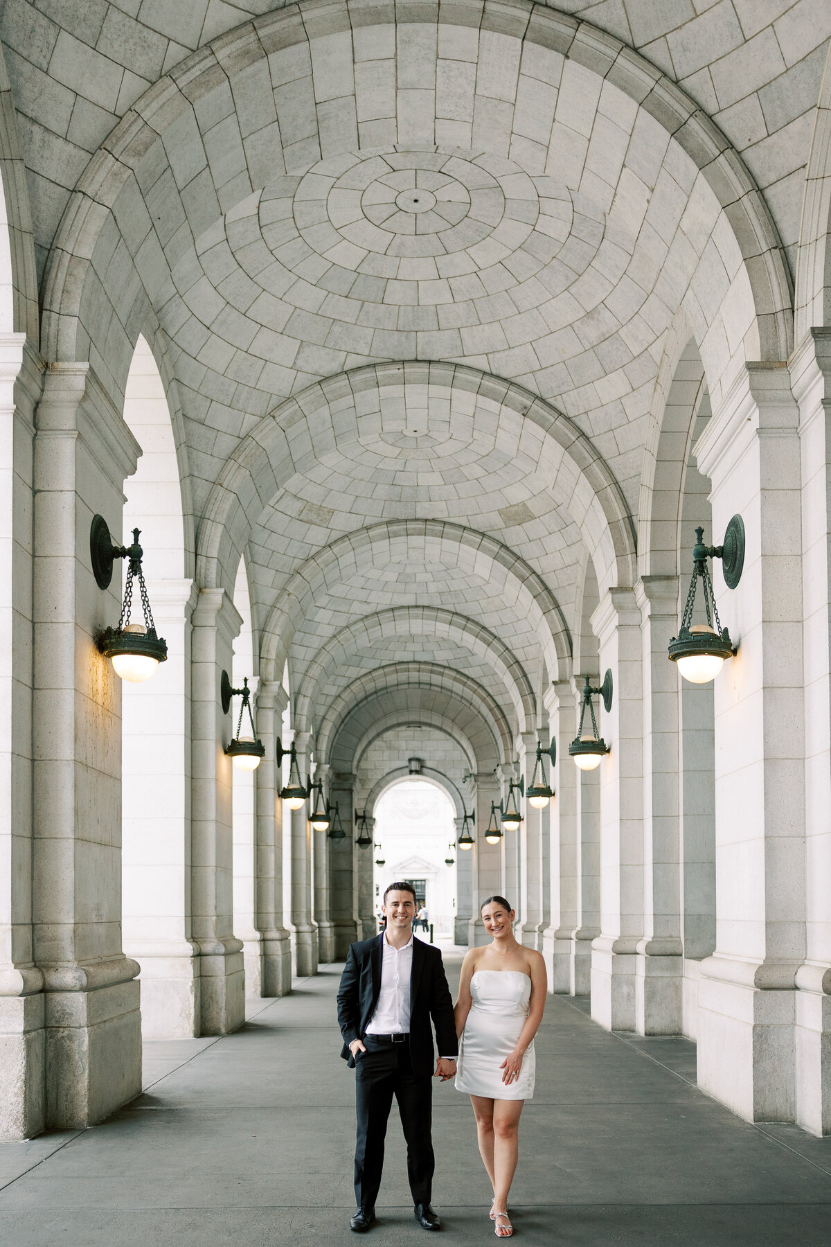 Alexa  Kyle DC Union Station Engagement Session_DC Wedding Photographers_0007