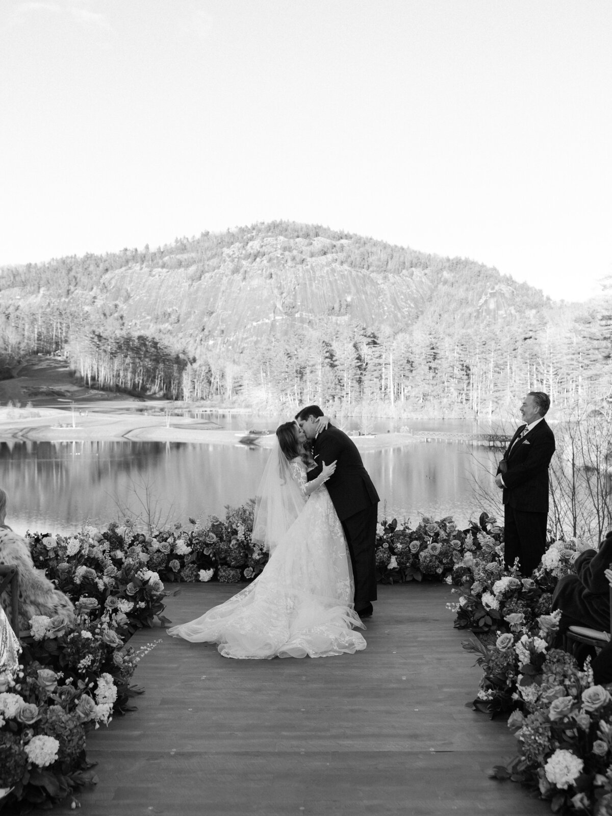 High Hampton Wedding luxury tented winter wedding photographer 0069