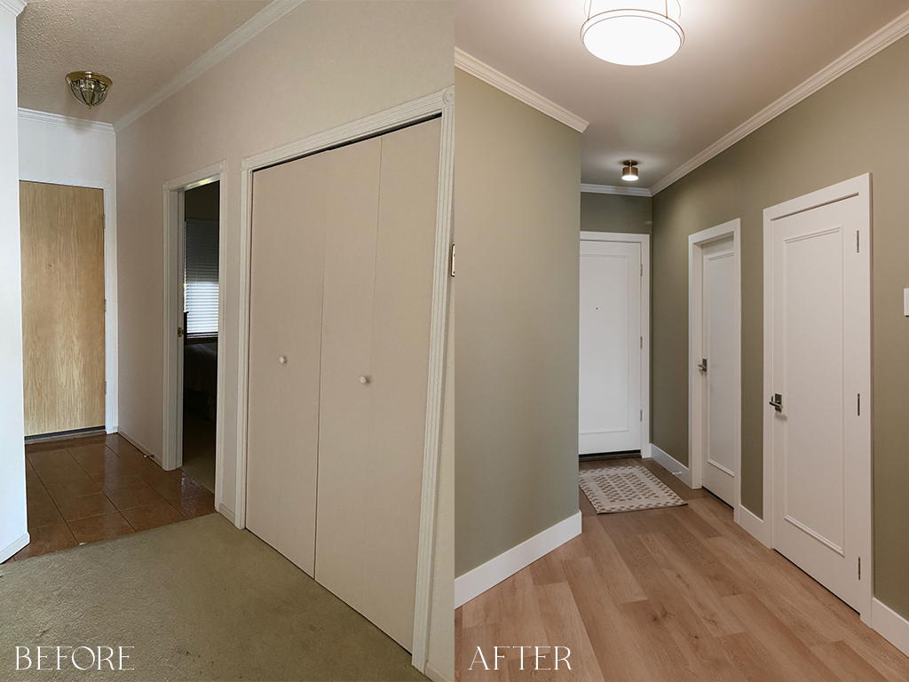 Entry - Before & After