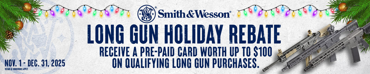 Smith & Wesson Holiday Rebate at The Gun Shop in Idaho Falls