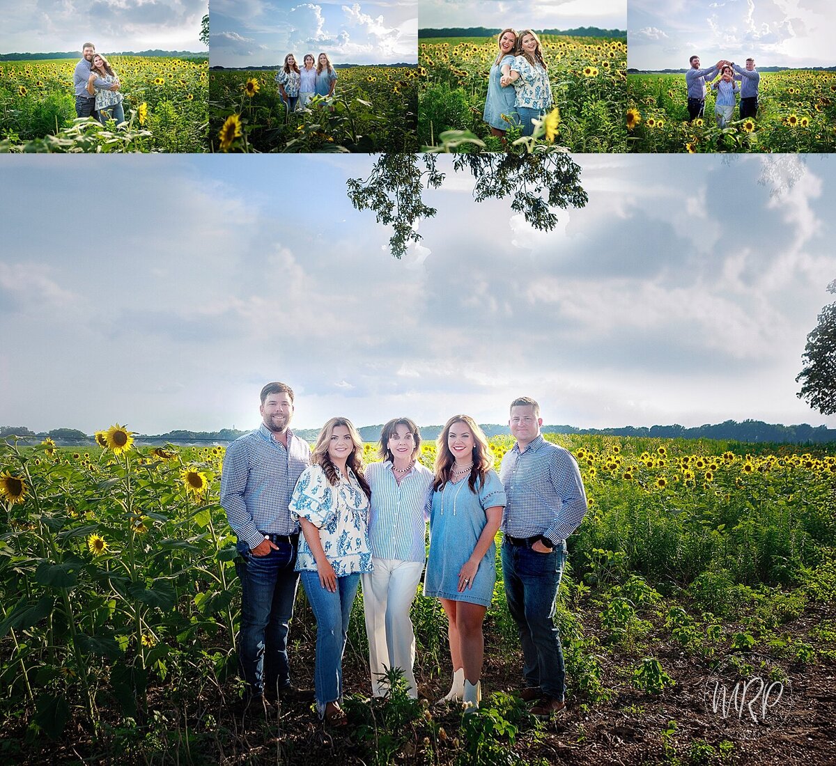 Melanie Runsick Photography Jonesboro AR Newport Arkansas Family Photographer Sunflower Session 0049