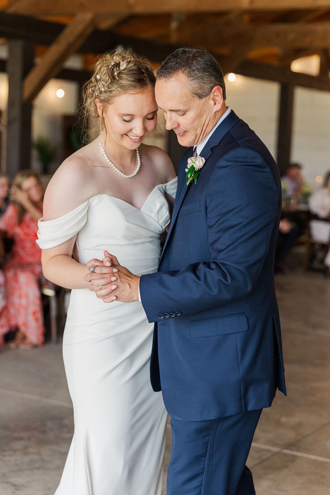 Bride dances with her father