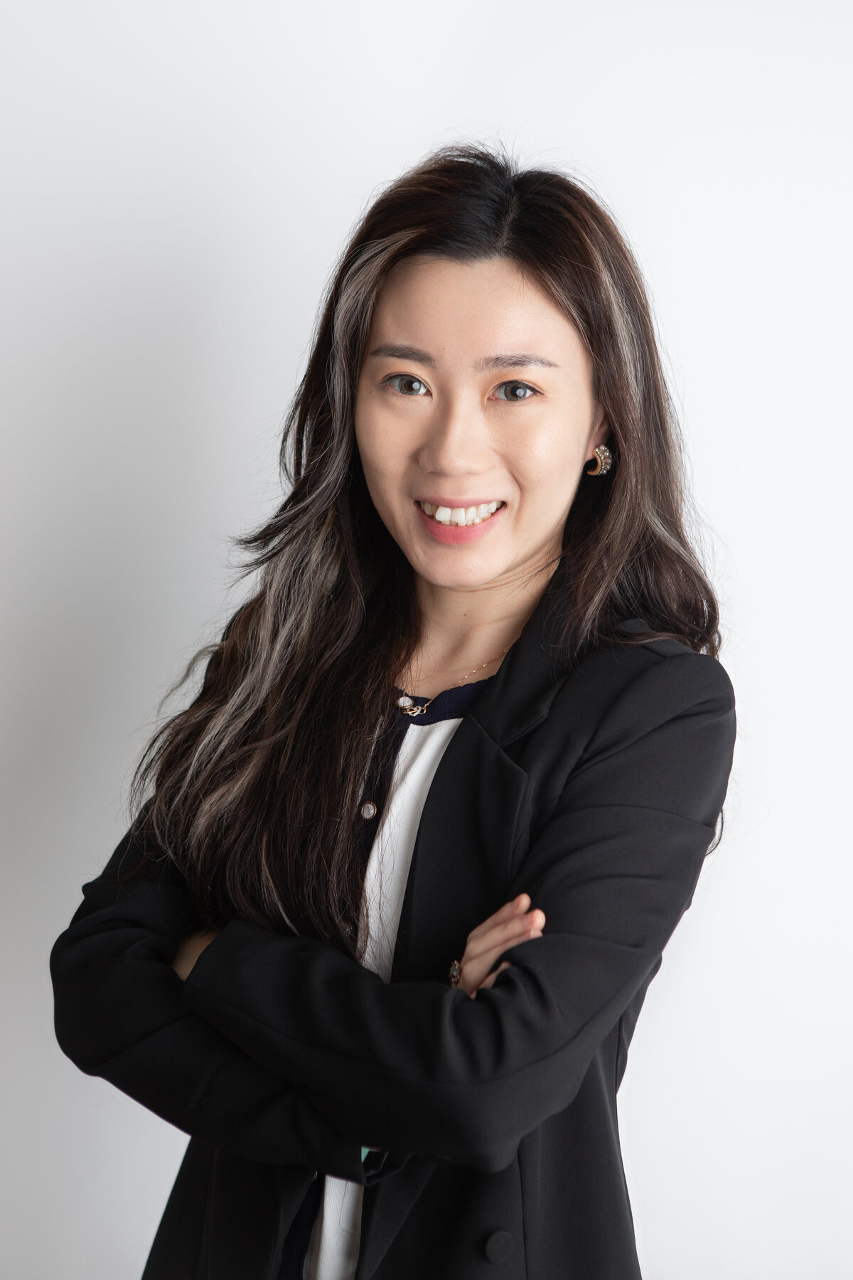 Edmonton professional headshots with a white backdrop