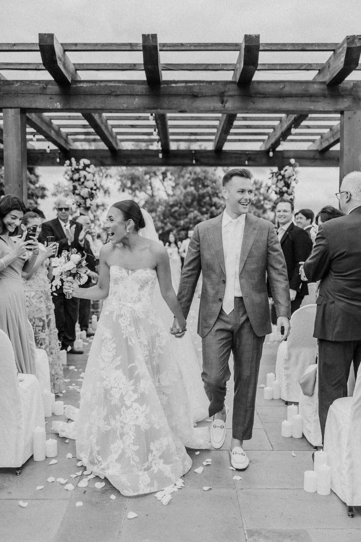 Pine Lake Country Club Wedding Ceremony K. E. Rogers Photography-208