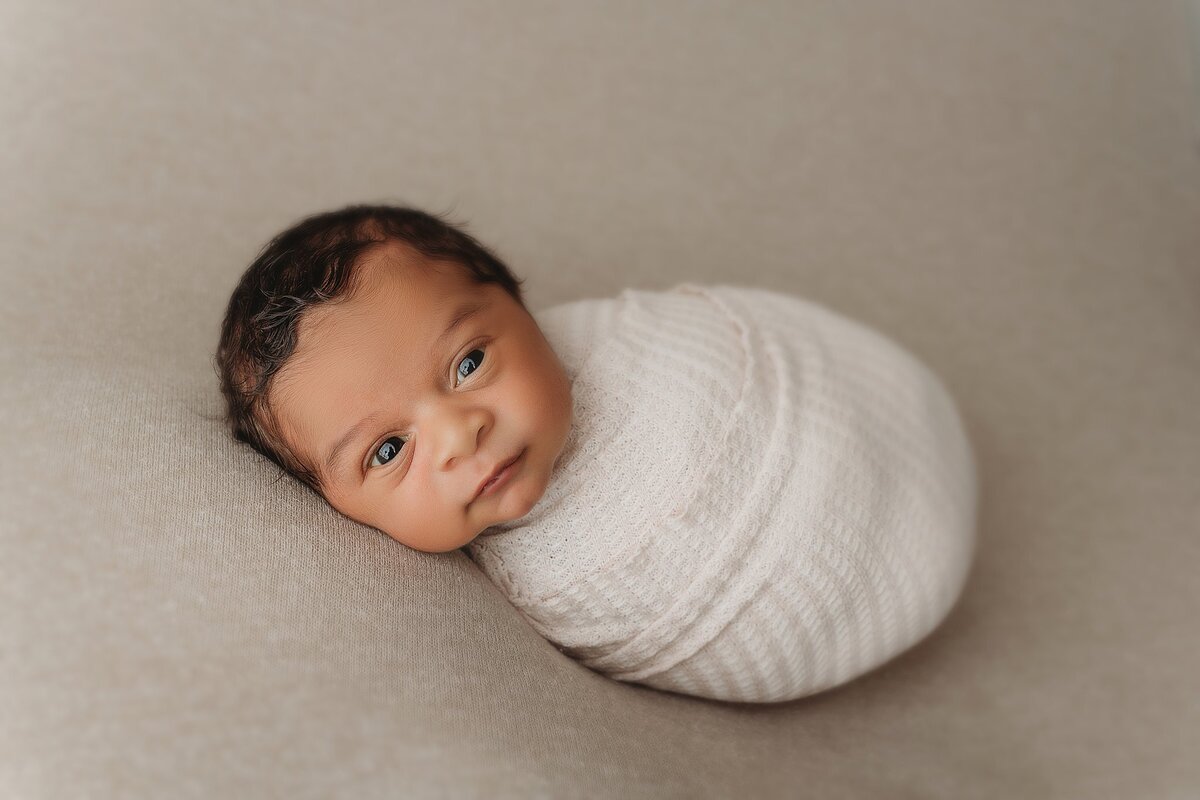 newborn baby boy in Lane Weichman Photography studio in Springville AL
