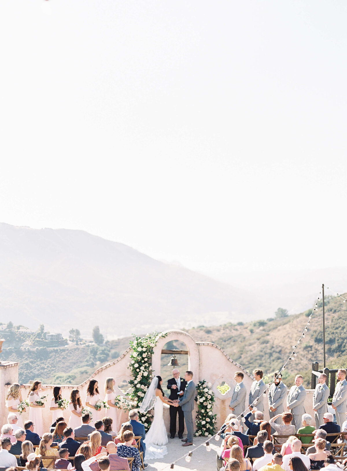 Wedding Ceremony at Chateau Carmel - Jacqueline Benét