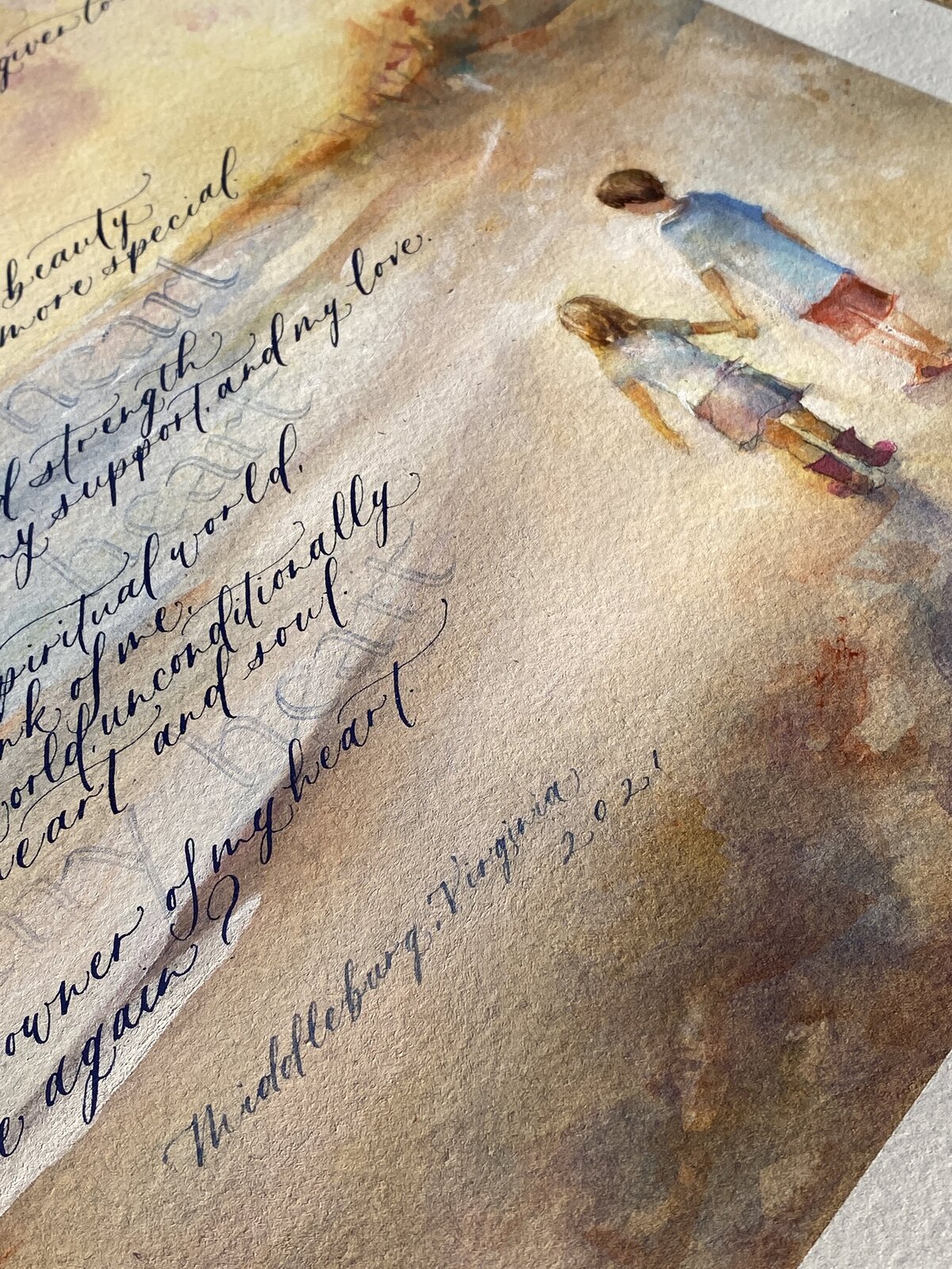 custom calligraphy commission