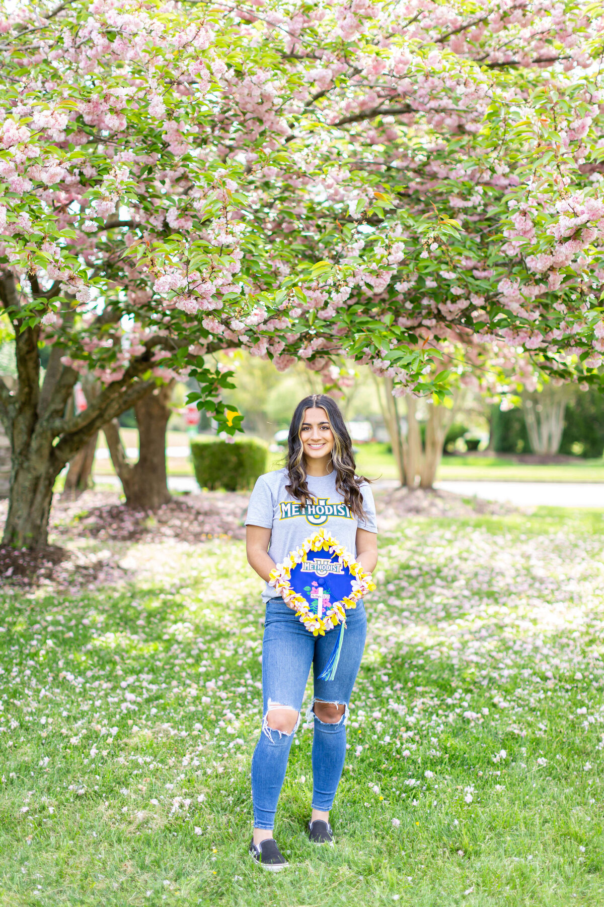 Spring Cap and Gown Senior Photoshoot 37