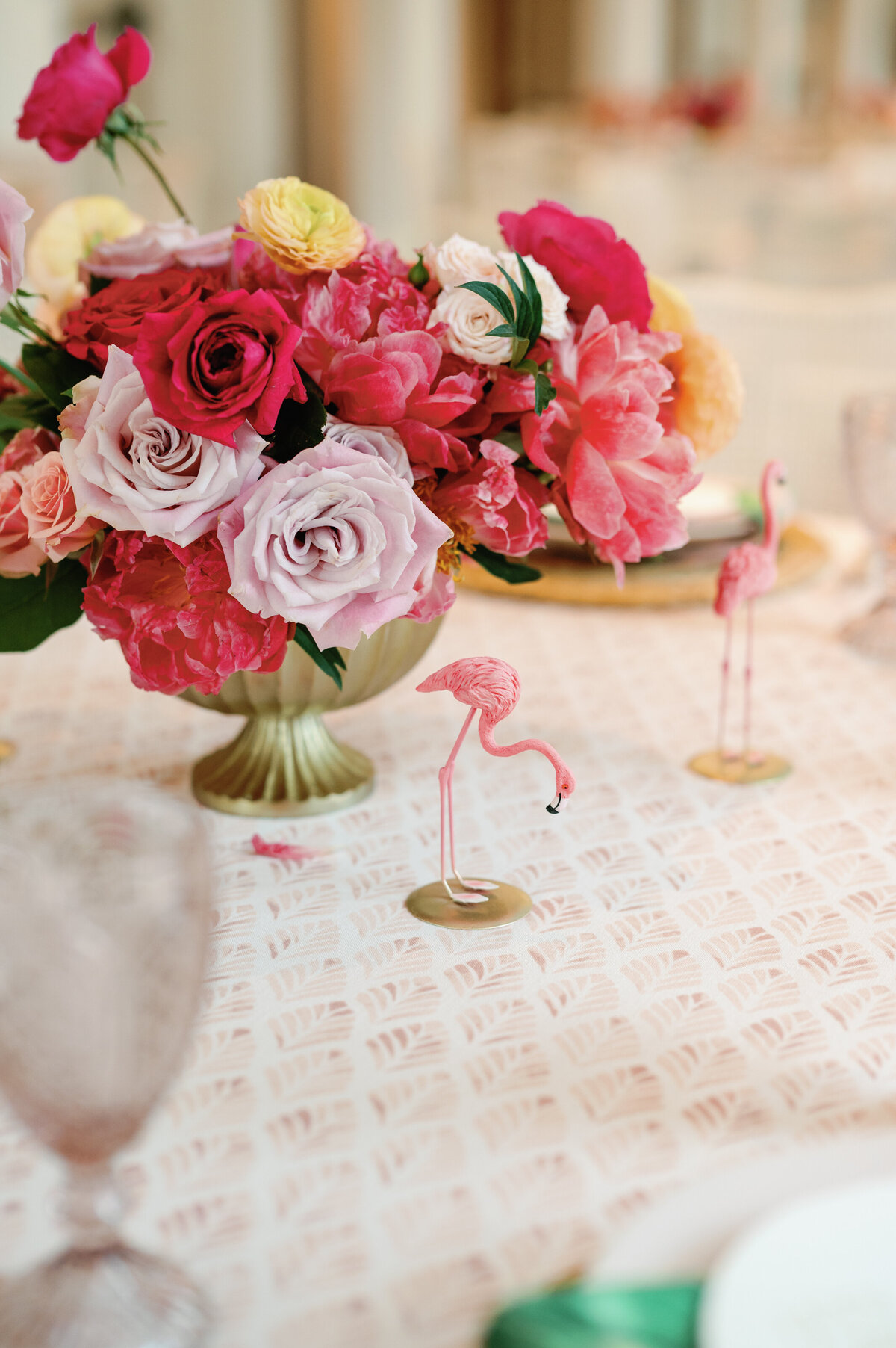A stunning floral arrangement featuring lush pink and lilac roses paired with delicate peonies. This vibrant and romantic design adds a touch of elegance and sophistication, perfect for luxury weddings, upscale events, and floral lovers seeking breathtaking décor inspiration.
