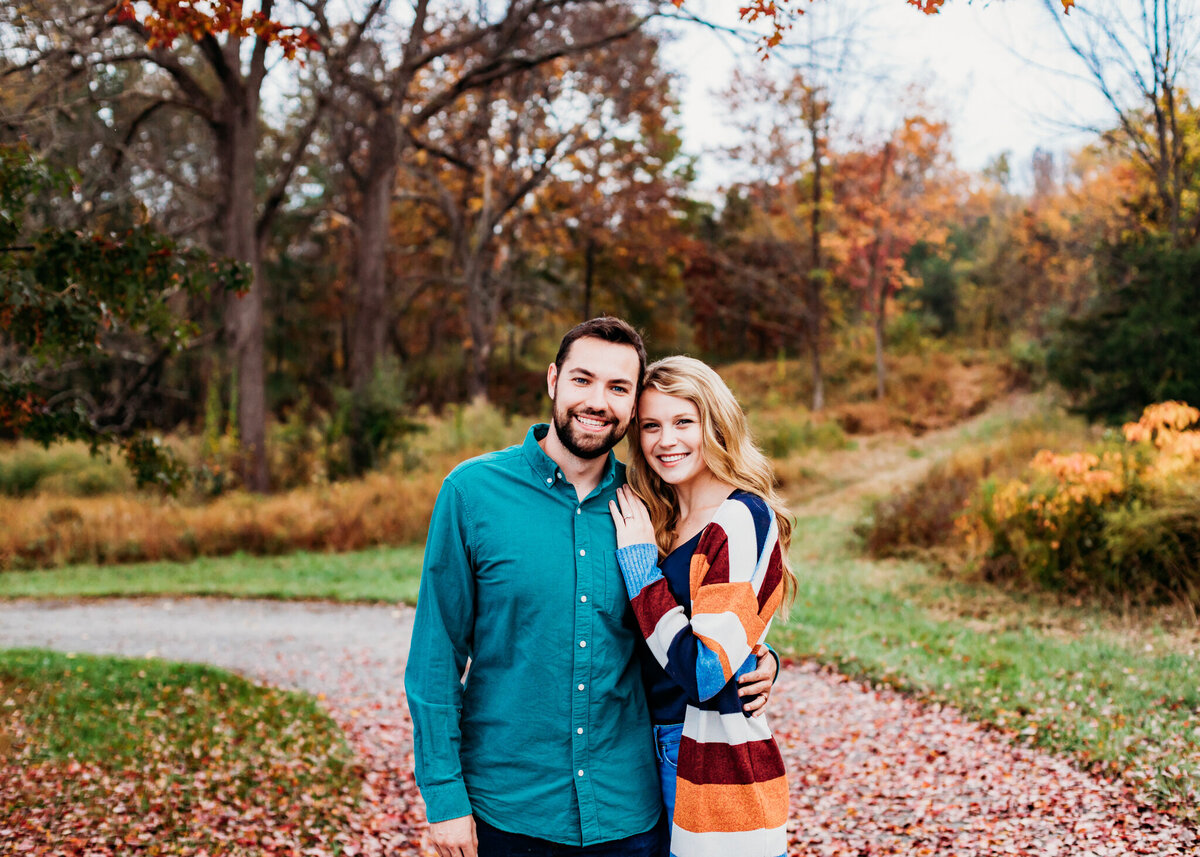 outdoor engagement photos new jersey