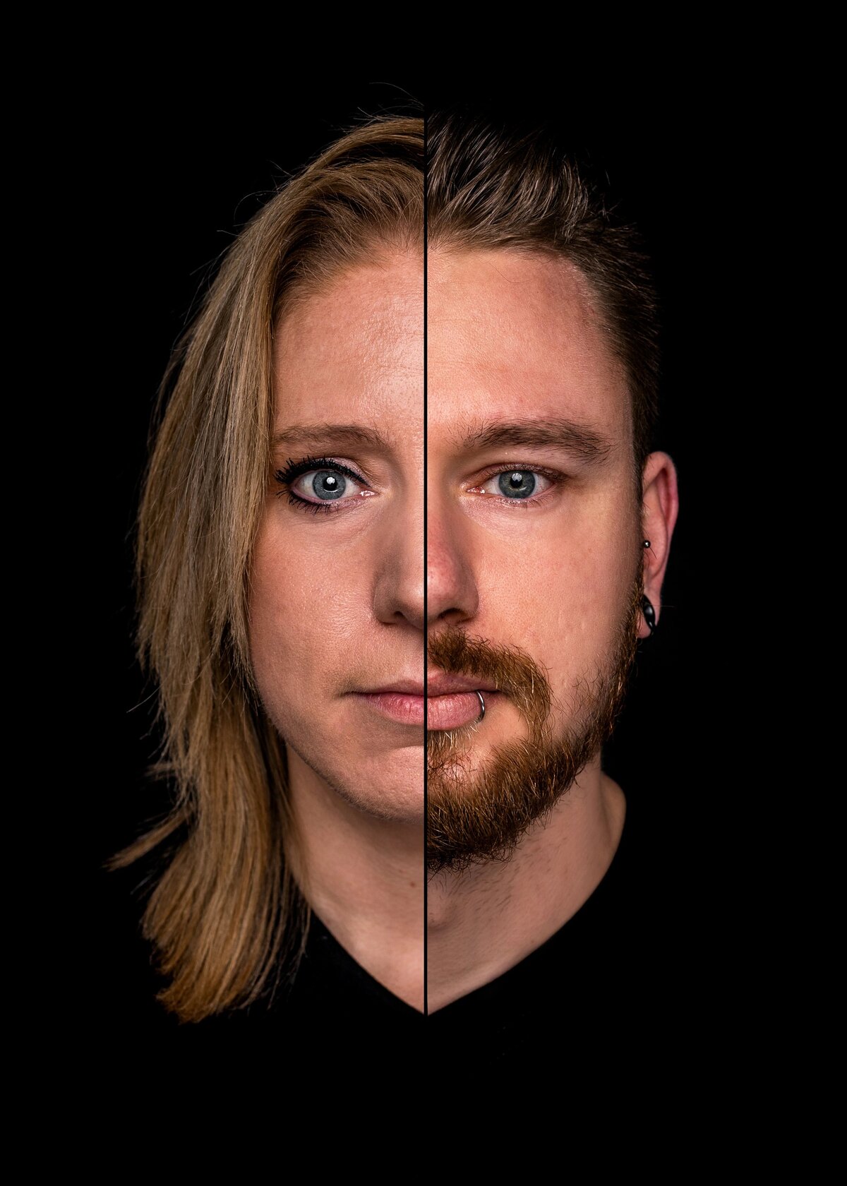 duo portret broer en zus