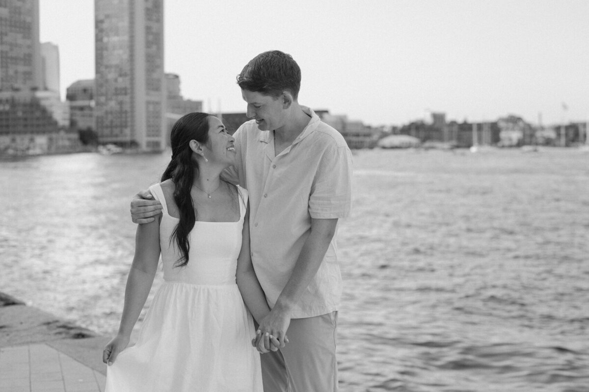 Boston Seaport Engagement Photos-New England Wedding Photographer-19734