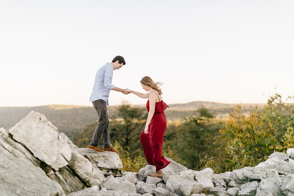 007-Emily-Wren-Photography-Hawk-Mountian-Engagement-Session