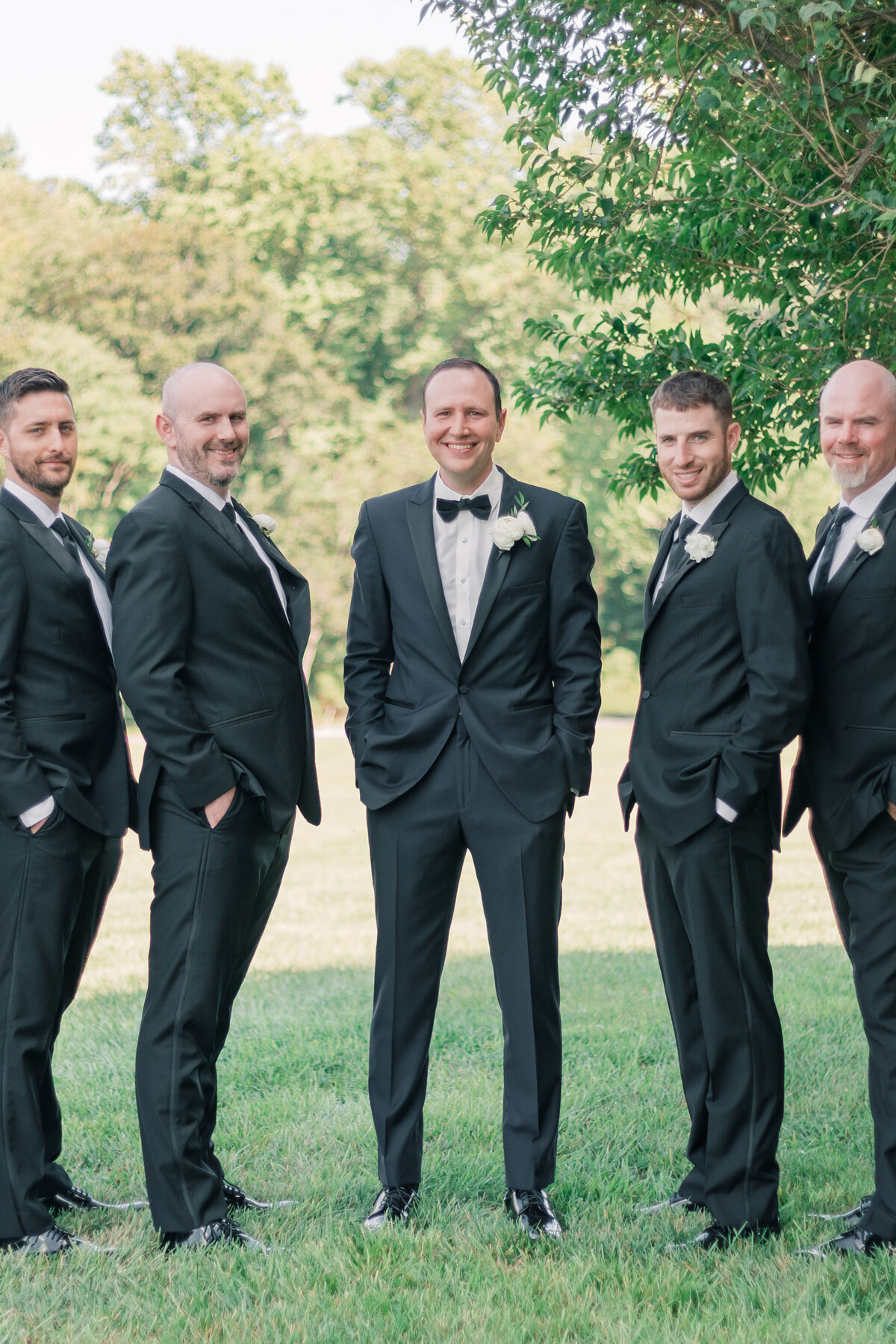 Wedding Party Rosewood Farms Katie Fri Photography