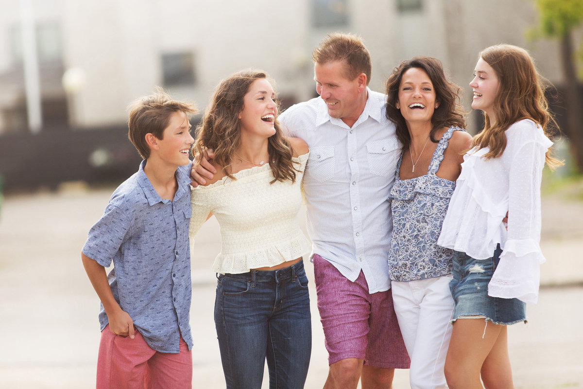Downtown Monticello Family Photo