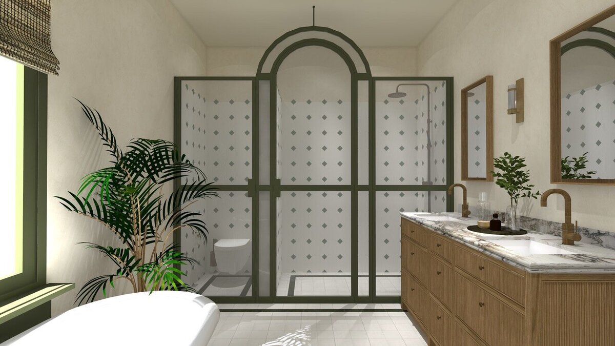 PC Hooft, Hilversum - V01.3 - Badkamer