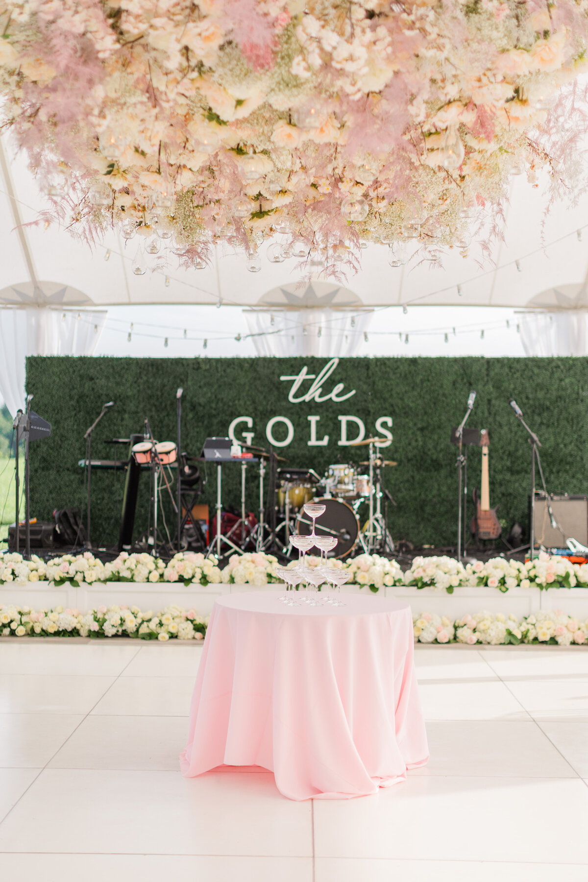 Classic Blush & Gold Goodstone Inn Wedding Reception Details Megan Kelsey Photography-1310