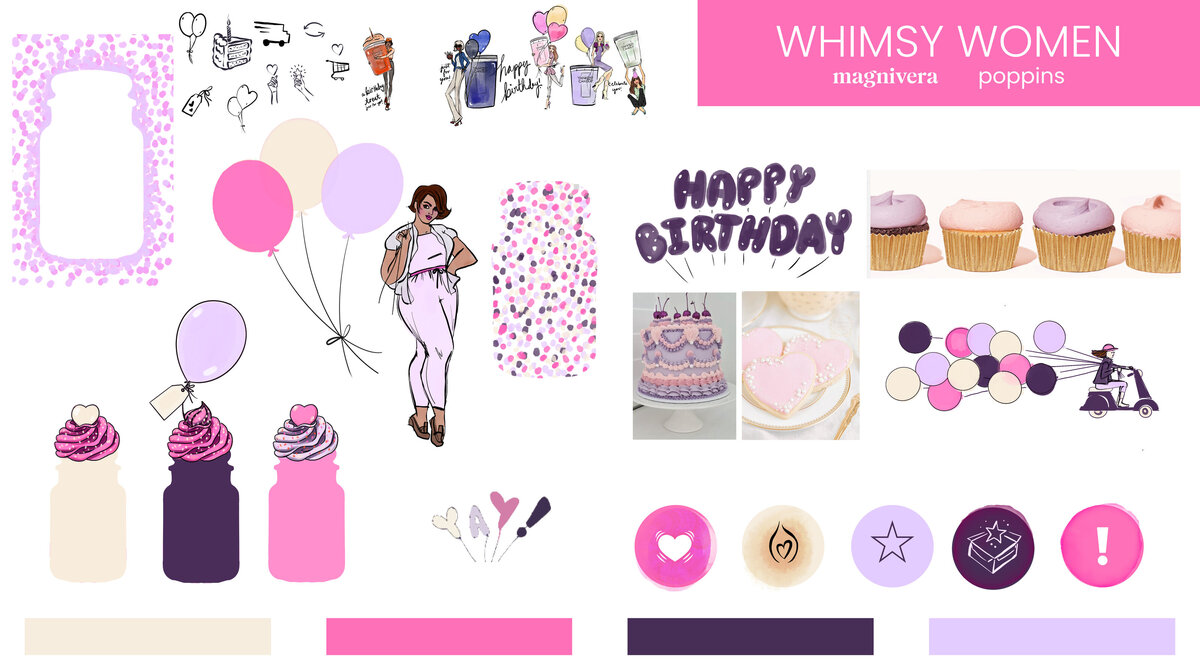 whimsy women added elements