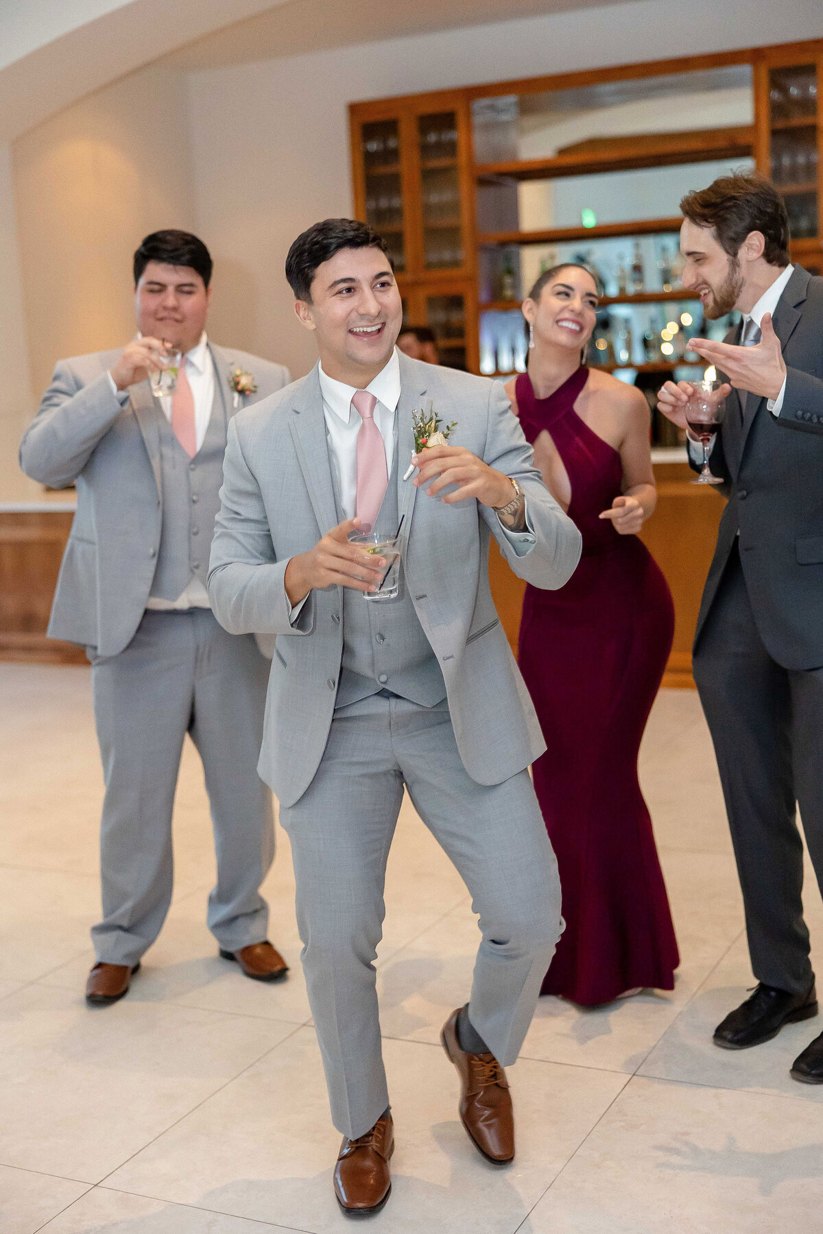 guests dance at The Preserve at Canyon Lake Texas wedding