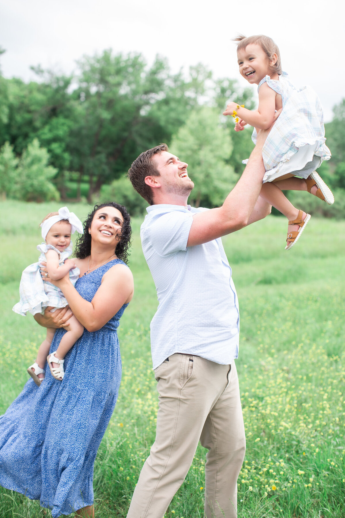 Spring family session in Salado