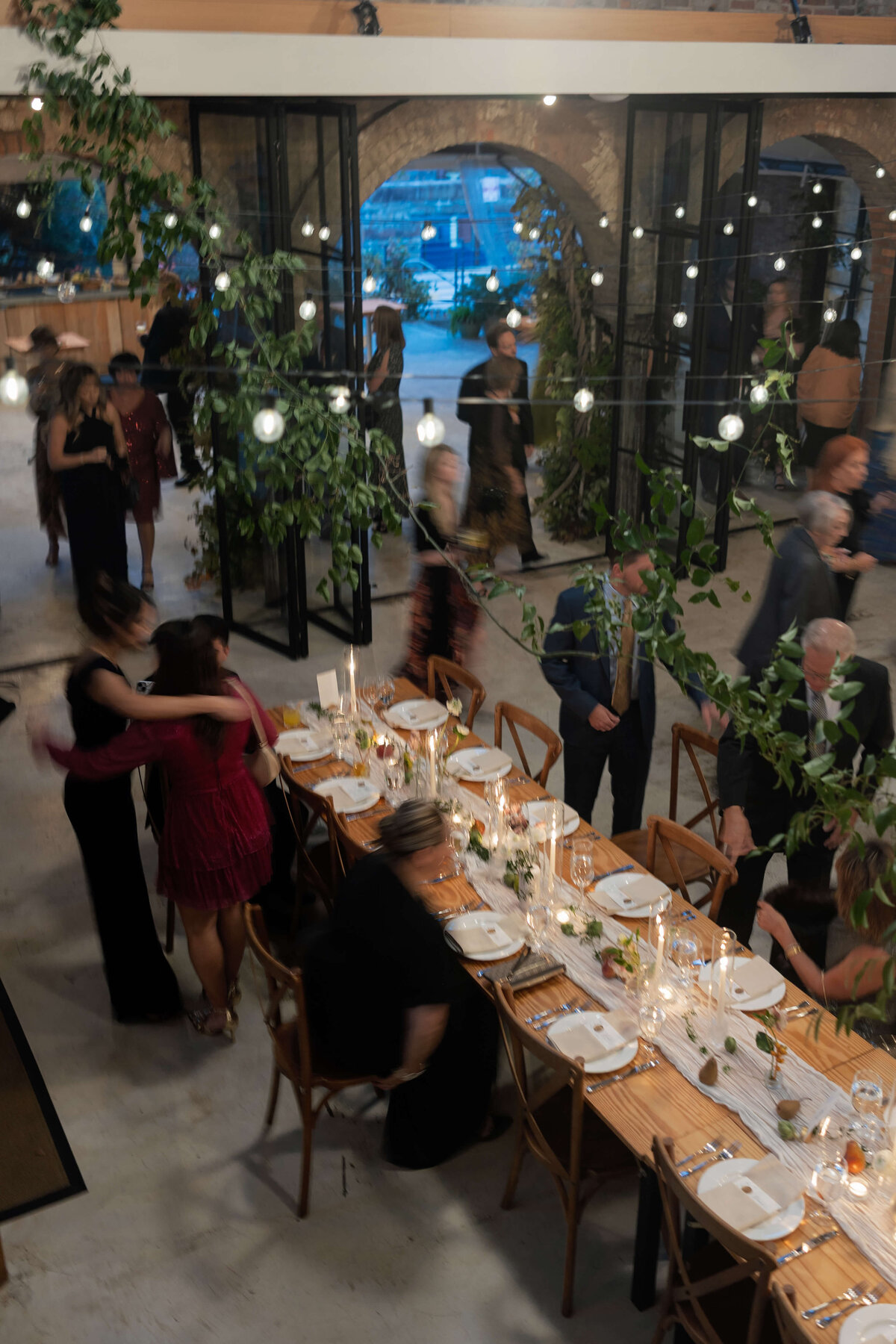 Wedding Reception Guests Woodberry Kitchen Baltimore Maryland