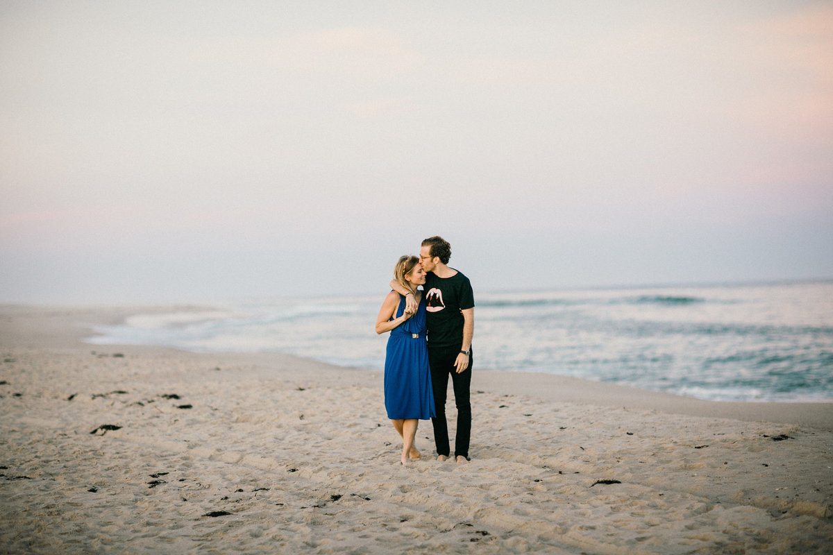 Long Island Beach engagement session, photography by Sweetwater.