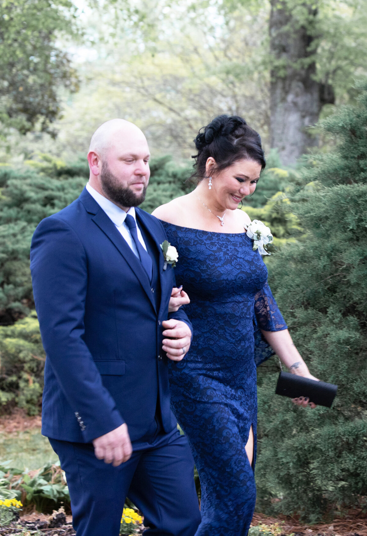 Carl-House-Auburn-GA-Wedding-Parents-Processional-Outdoor-Ceremony