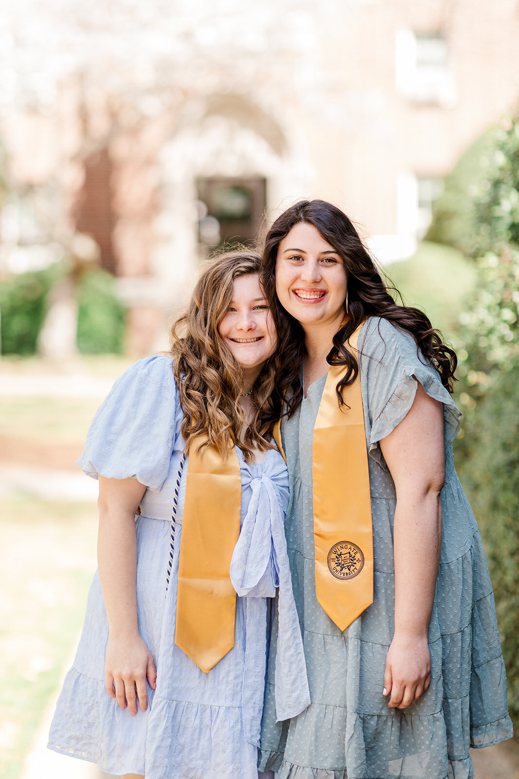 Wingate University senior portraits in Charlotte NC