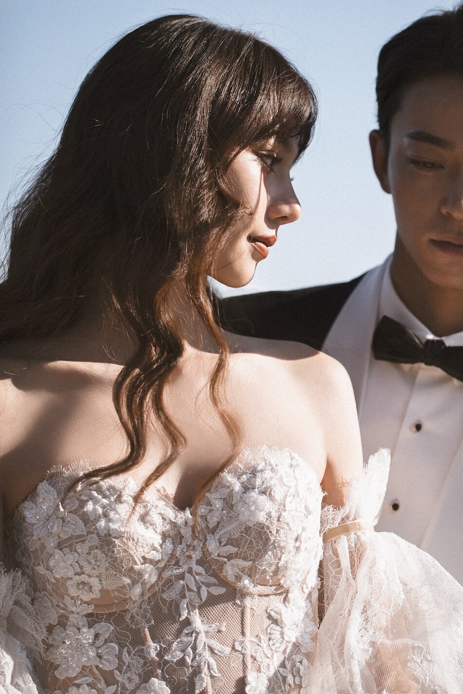 Destination wedding photoshoot, Ricca Sposa Couture dress.