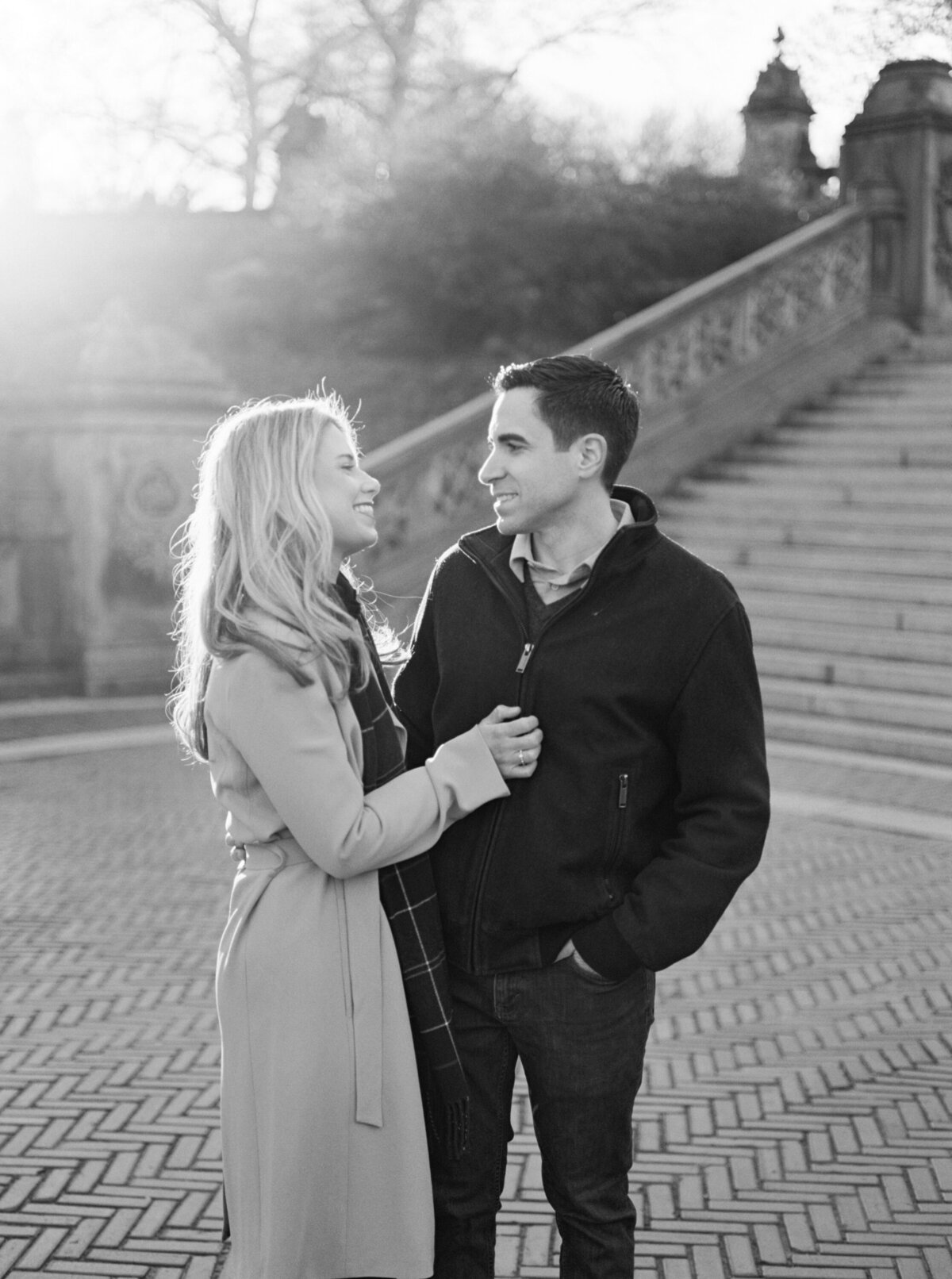 L B P _ Courtney & Mark _ NYC Engagement Session _ NYC Wedding Photographer _ Central Park Engagement Session-40