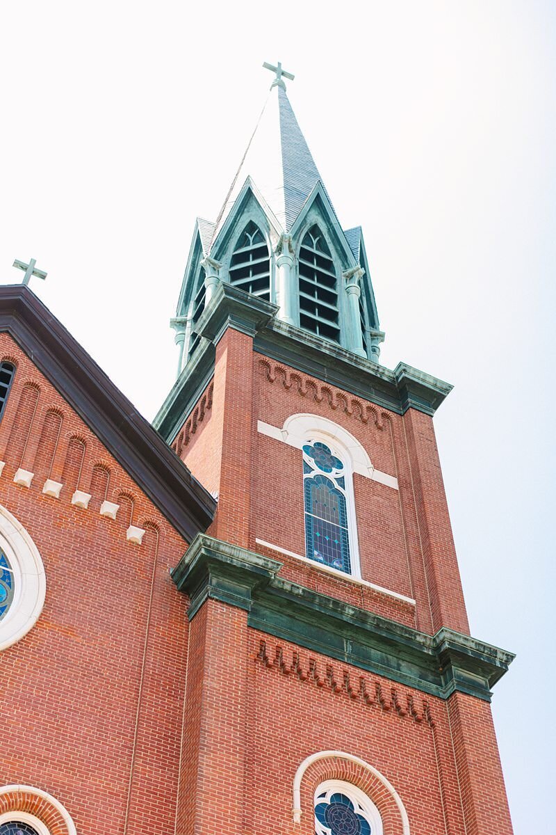 Wedding at St. Boniface with Reception at ECC183
