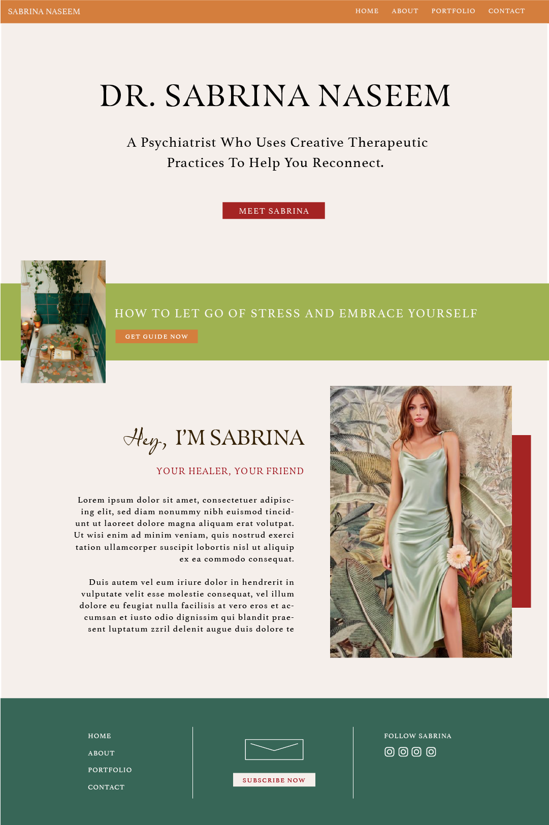 website style example
