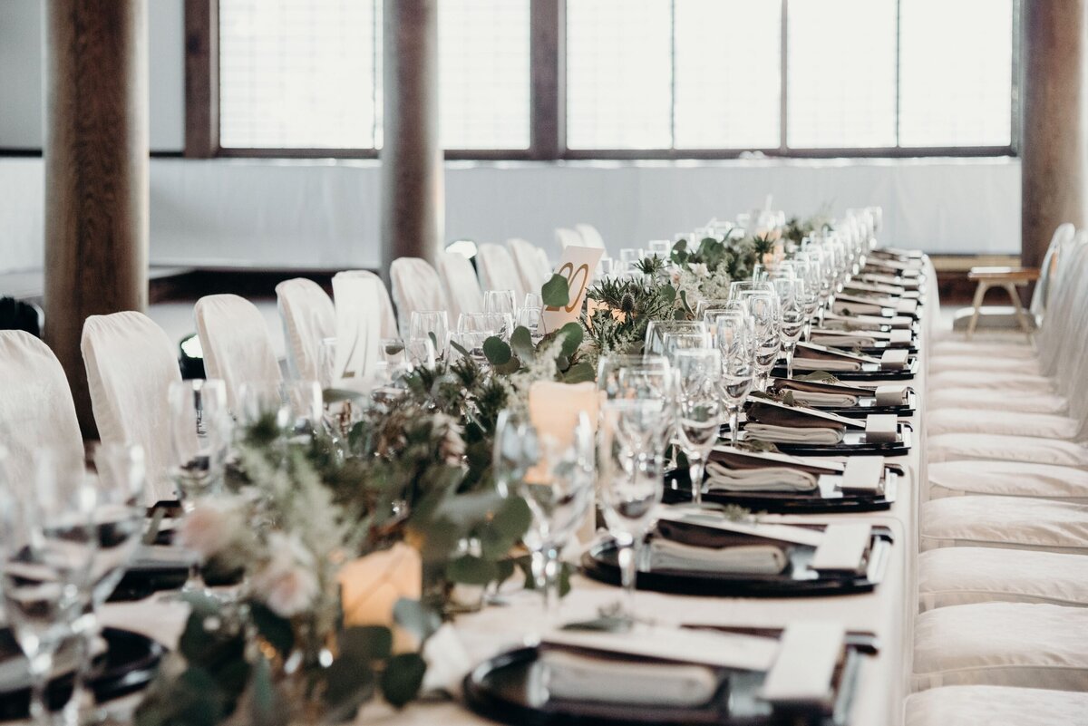 Kyoto Japan Wedding Reception Tablescape