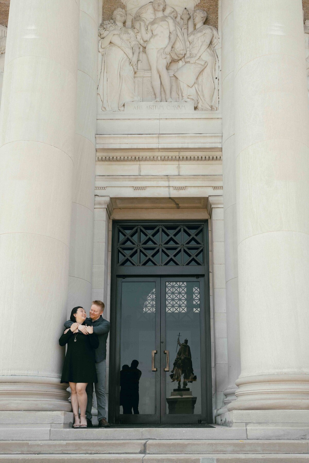 Art Museum Engagement Shoot Stacey Vandas Photography -_