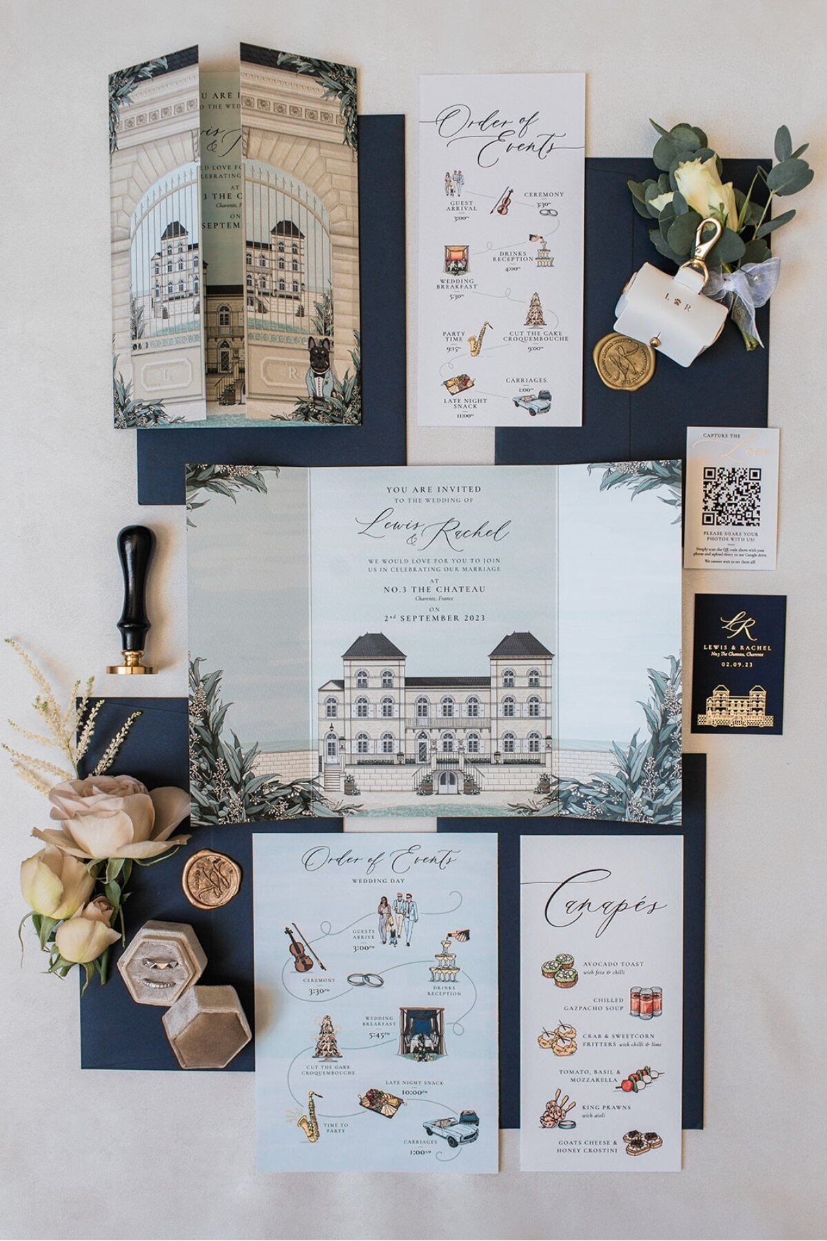 chateau-wedding-stationery-inspiration
