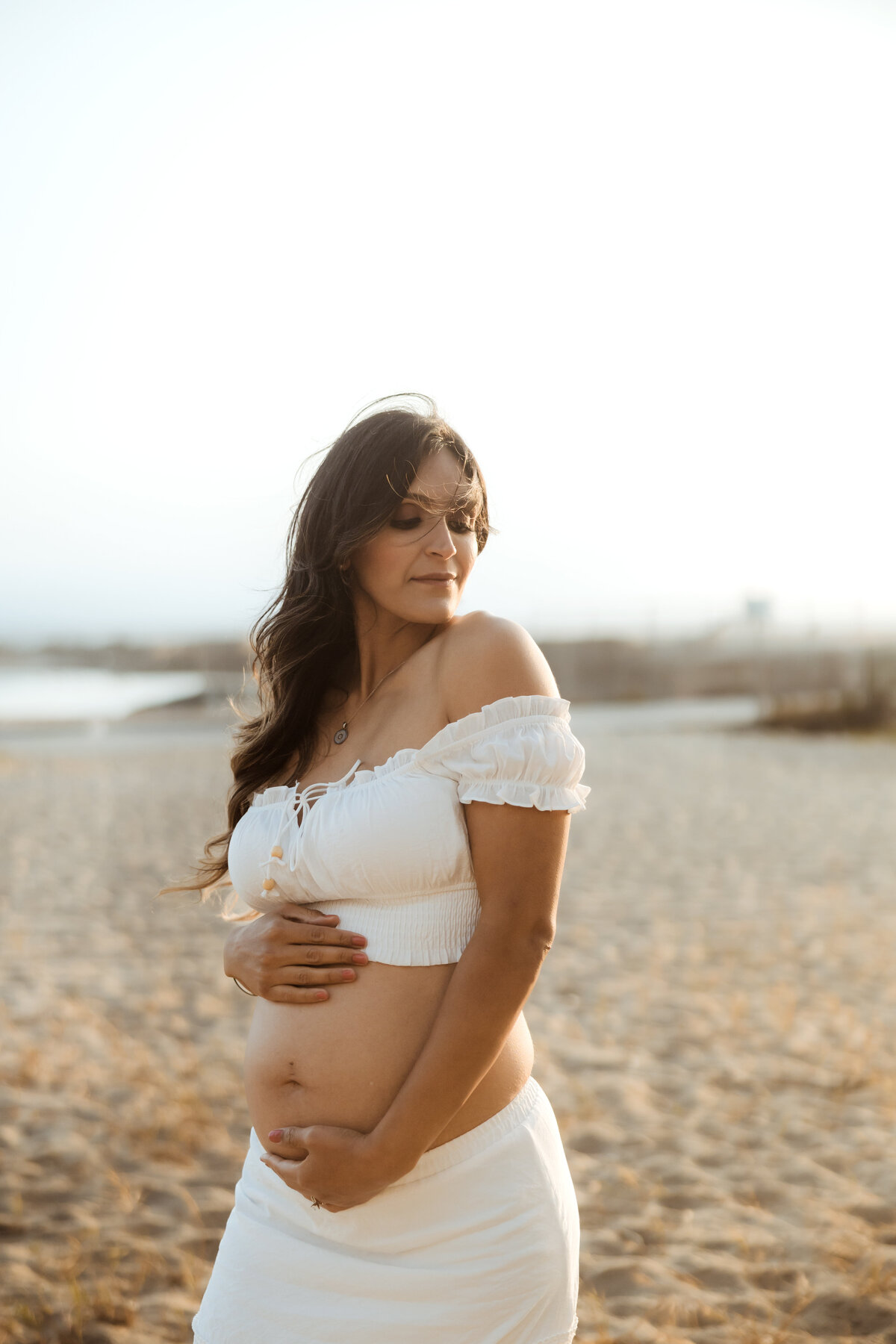 Santa Monica Beach Maternity Photography 29