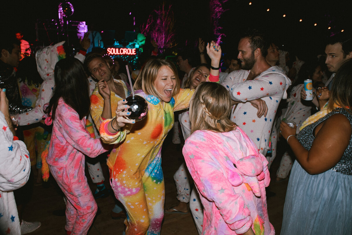 santa-fe-destination-wedding-onesie-dance-party