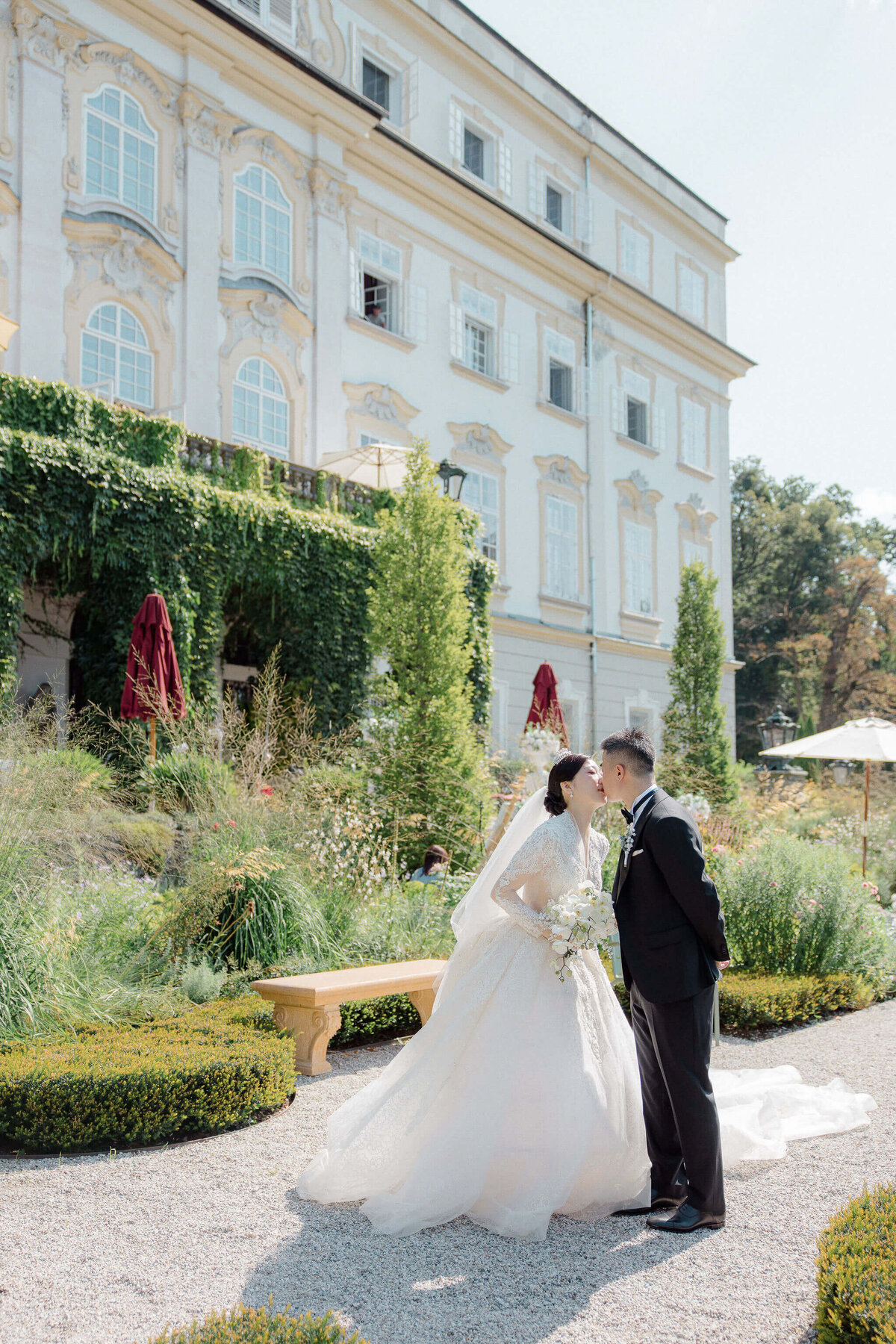 Wedding at Schloss Leopoldskron, Salzburg | Destination Wedding Photography Austria