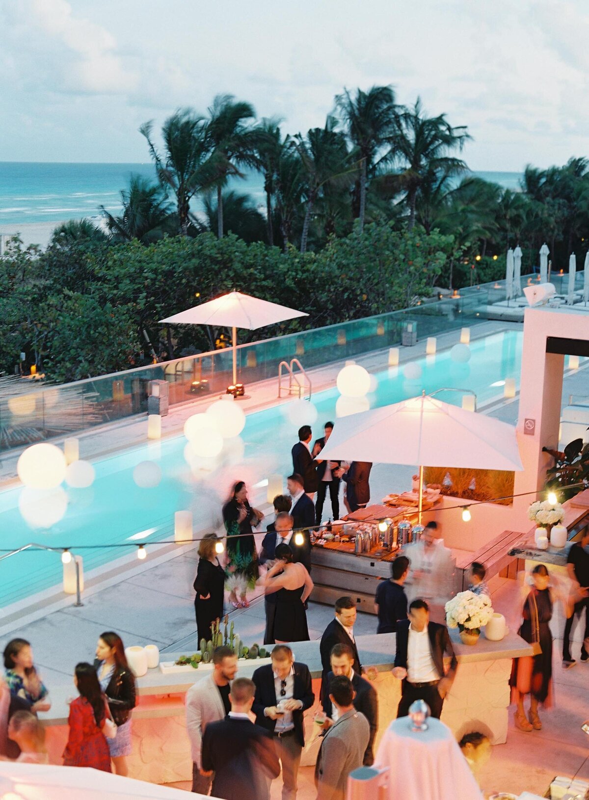 1Hotel South Beach Wedding Cocktail Reception